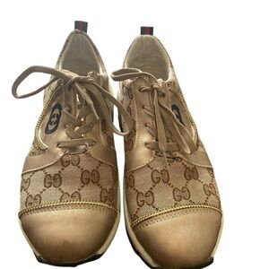 Women's Tan Sneakers